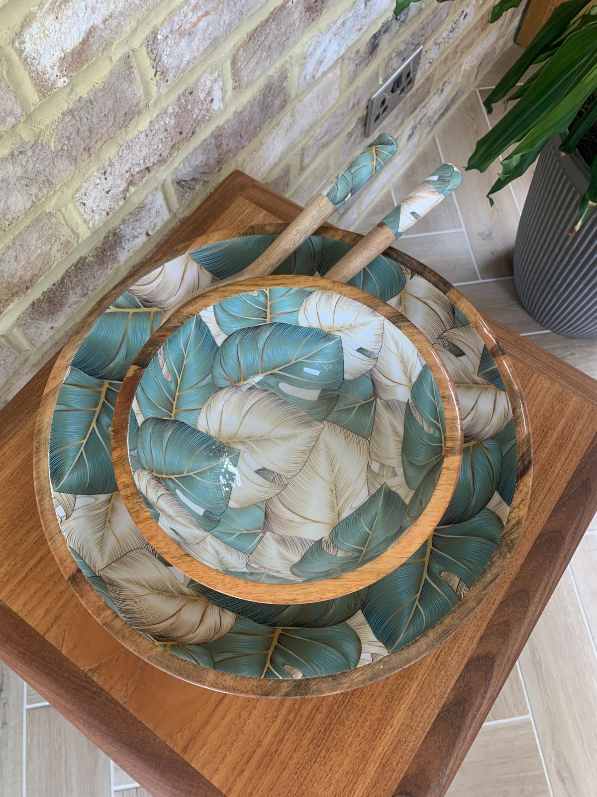 Large Monstera Bowl