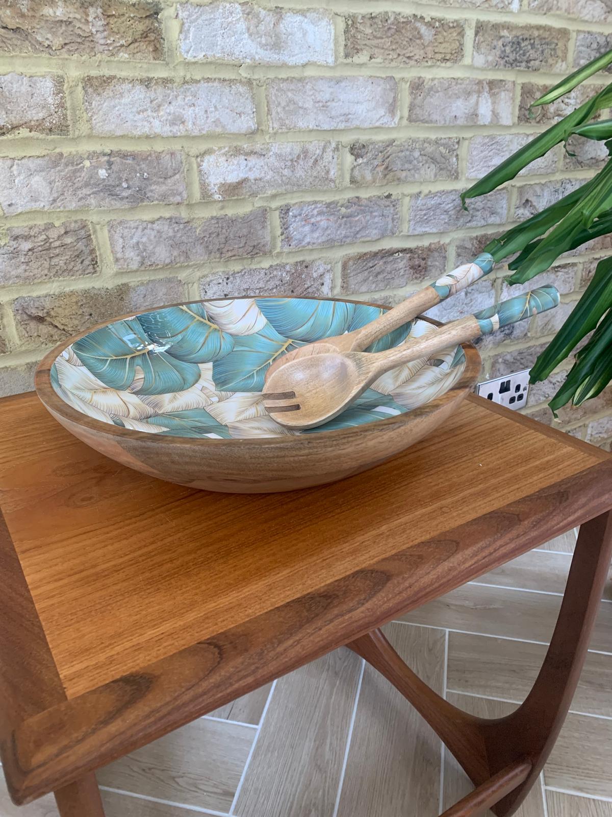 Large Monstera Bowl